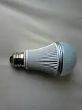 Ampoule LED éteinte.