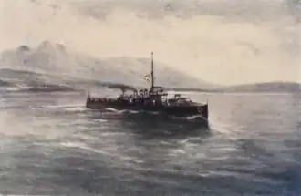 illustration de SMS Huszár