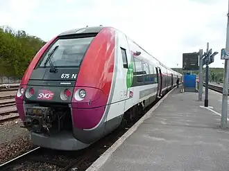 Rame B 82500 en livrée STIF.