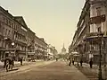 La perspective Nevski vers l'Amirauté à la fin du XIXe&nbsp;siècle.
