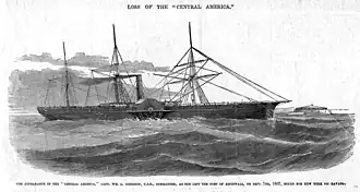 illustration de SS Central America