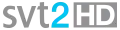 Ancien logo de SVT2 HD du 5 mars 2012 au 24 novembre 2016.