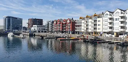 Torgate,quais de Svolvær.