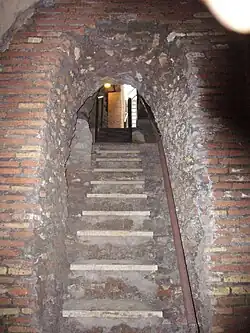 Entrée des fouilles.