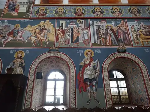Autre détail des fresques.