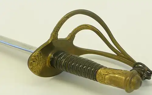 Sabre d’officier de marine (1849-1859).