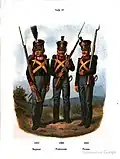 Soldats du génie, 1810-1832