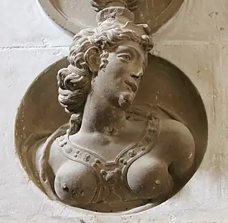 Buste. Sacristie de l'église du Salvador. Úbeda.