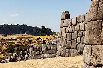 Saqsaywaman dans les Andes.