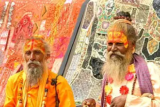 Des sadhus au Rajasthan.