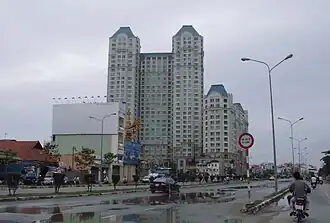 Un immeuble d'habitation à Hô Chi Minh-Ville