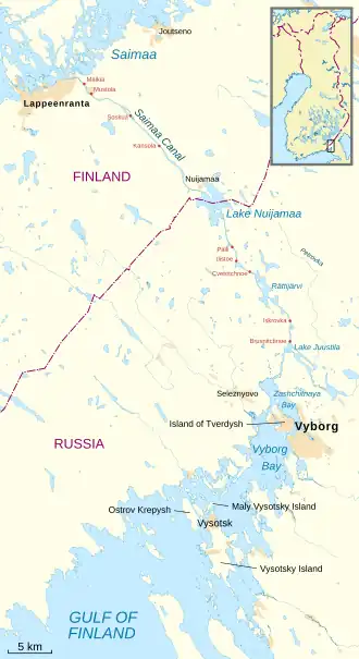 Image illustrative de l’article Canal de Saimaa