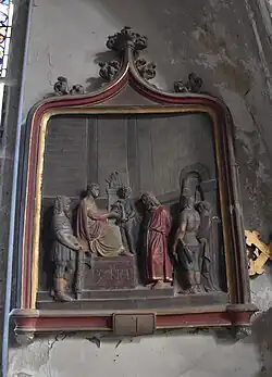 Chemin de croix - Première station.