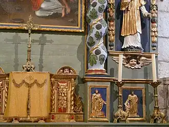 Détail du tabernacle.