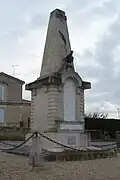 Le monument aux morts (déc.&nbsp;2011).