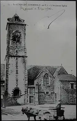 Vue méridionale de l'ancienne chapelle ducale.