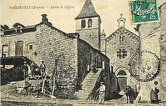 Entrée de l'église.