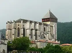 abside de la cathédrale Notre-Dame de Saint-Bertrand-de-Comminges (1304-1352).