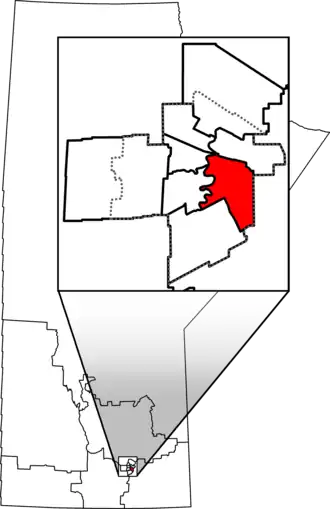 Carte de la circonscription