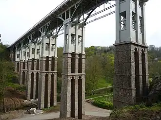 Le viaduc restauré, vu en 2015.
