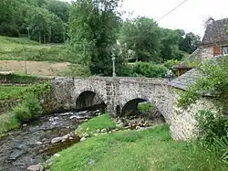 le pont des Pèlerins sur la Boralde.