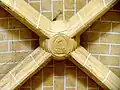 Nef, clé de voûte de la 3e&nbsp;travée.