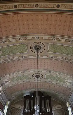 Détail de la voûte.(Classé MH)