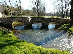 Le petit pont de Saint-Germain-des-Prés.
