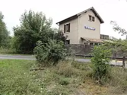 L'ancienne gare de Saint-Germain-sur-Meuse.