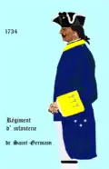 Régiment de Saint-Germain de 1747 à 1760