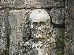 Détail de la croix.