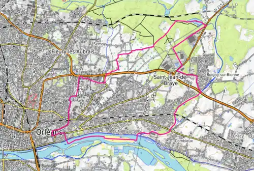 Carte topographique.