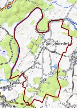 Carte topographique.