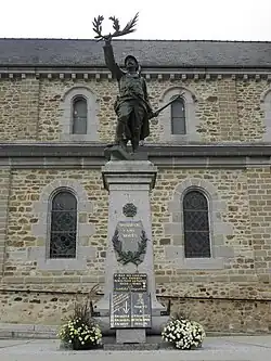 Le Poilu victorieux de Saint-Jean-sur-Couesnon