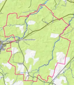 Carte topographique.