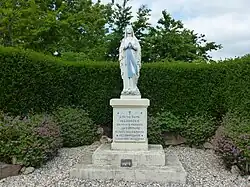 statue Notre-Dame de Lourdes