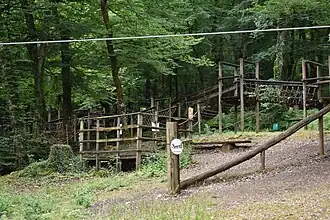 Préhistobranche, parc d'accrobranche.