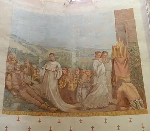 Félix. Qui a reçu les reliques dans sa maison est miraculeusement guéri