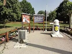 Mémorial de la libération de Saint-Marceau.