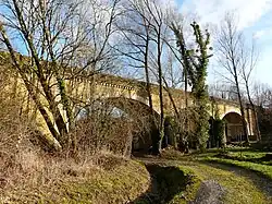 Le pont d'Excideuil sur la Loue.