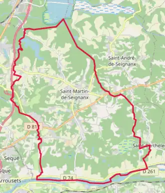 Carte OpenStreetMap.