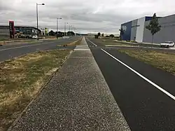 Le boulevard du Franc en 2018.