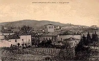 Saint-Maurice-L'Exil et son vignoble