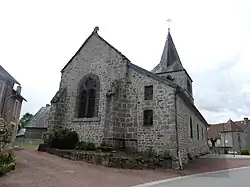Le chevet de l'église.