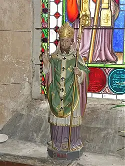 Église de Saint-Merd-la-Breuille dans la Creuse.