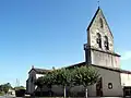 Vue nord-ouest de l'église Saint-Michel (août&nbsp;2012)