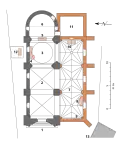 Plan de l’église.