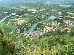 Saint-Nazaire-en-Royans et la Bourne