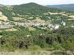 Une vue générale de Saint-Nectaire