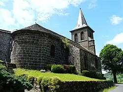 L'église Saint-Paul de Saint-Paul-de-Salers.